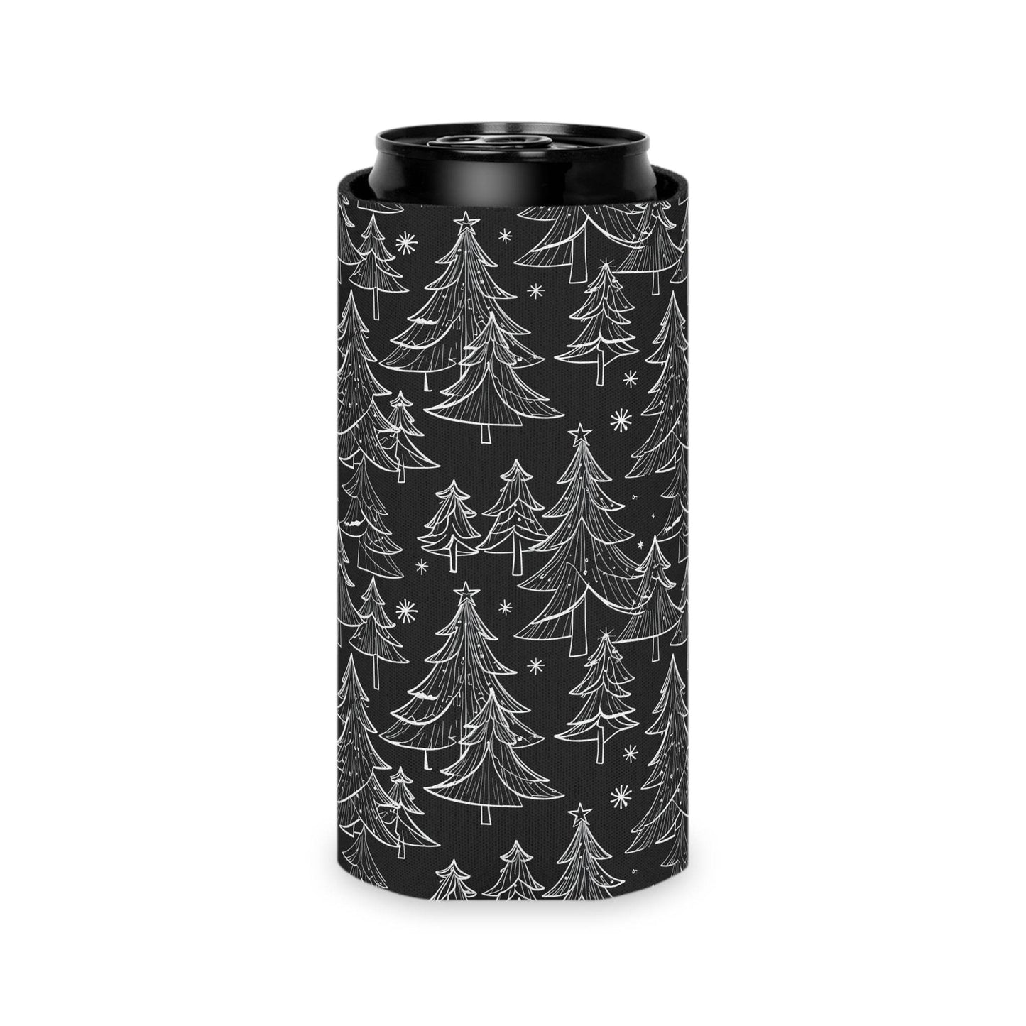 Black and White Trees Can Cooler BOGO 50% Off - DeRose Seasonal