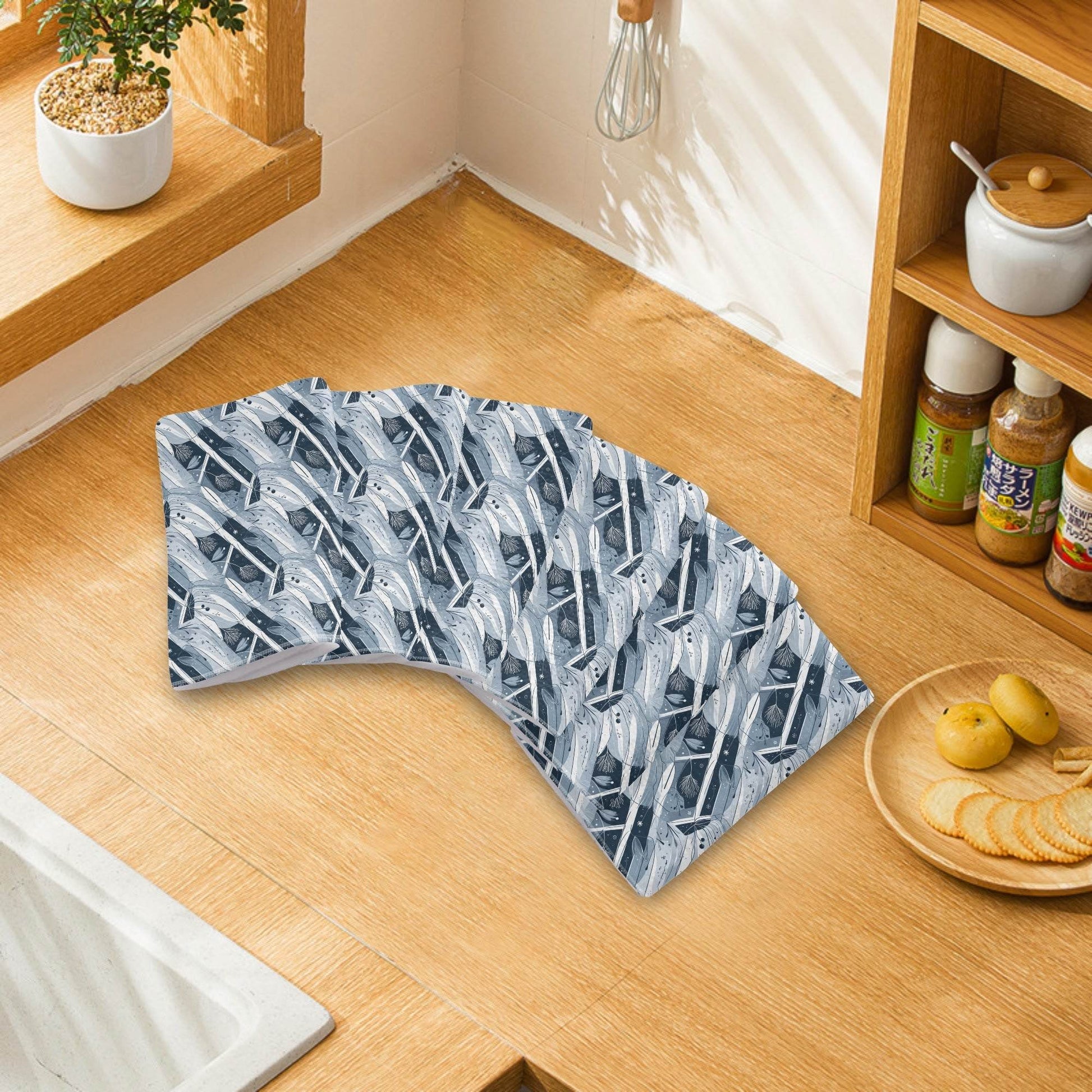 Blue Wind Hand Towels (6 Pcs) - DeRose Seasonal