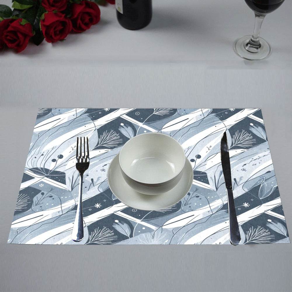 Blue Wind Table Placemat (set of 6) Placemats 12" x 18" (Set of 6) DeRose Seasonal