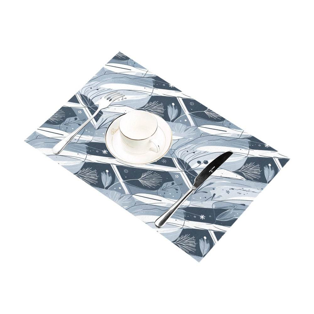Blue Wind Table Placemat (set of 6) Placemats 12" x 18" (Set of 6) DeRose Seasonal