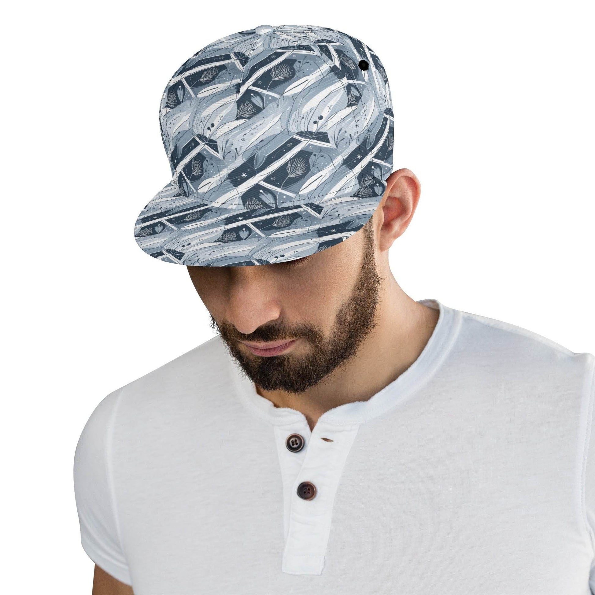 Blue Wind Unisex Classic Snapbacks - DeRose Seasonal