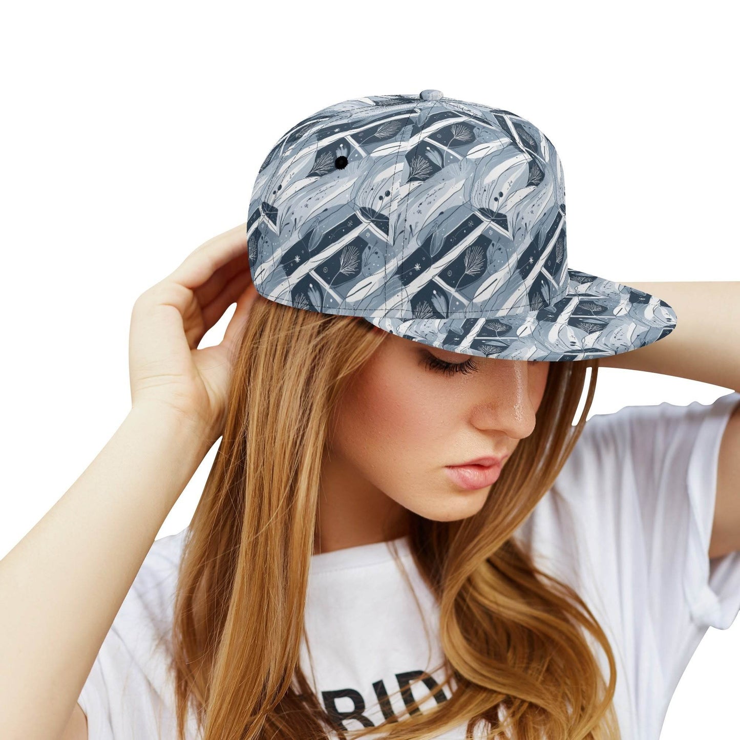 Blue Wind Unisex Classic Snapbacks - DeRose Seasonal