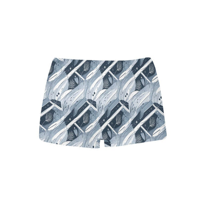 Blue Wind Women's Underwear Briefs Women's Boyshort Panties (Model L31) - DeRose Seasonal