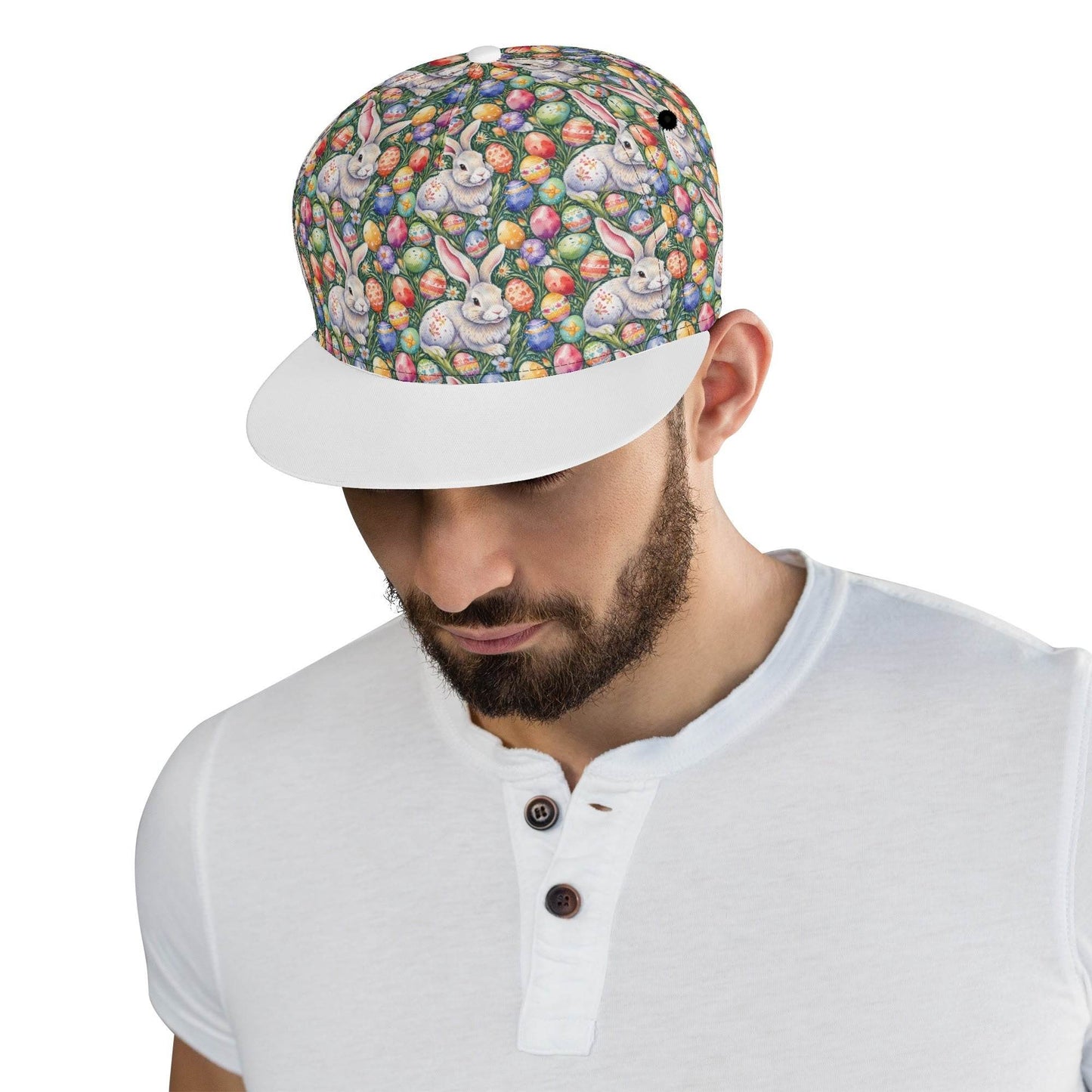 Bunny Art Unisex Classic Snapbacks - DeRose Seasonal