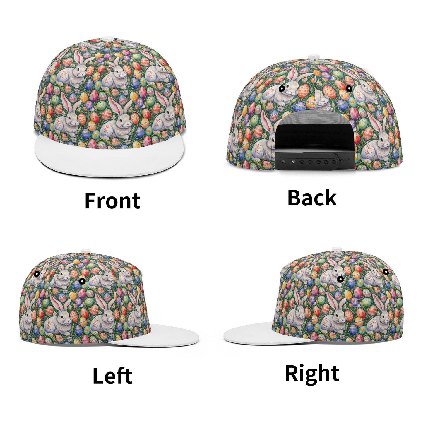 Bunny Art Unisex Classic Snapbacks - DeRose Seasonal