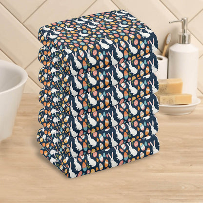 Bunny Egg Hand Towels (6 Pcs) - DeRose Seasonal