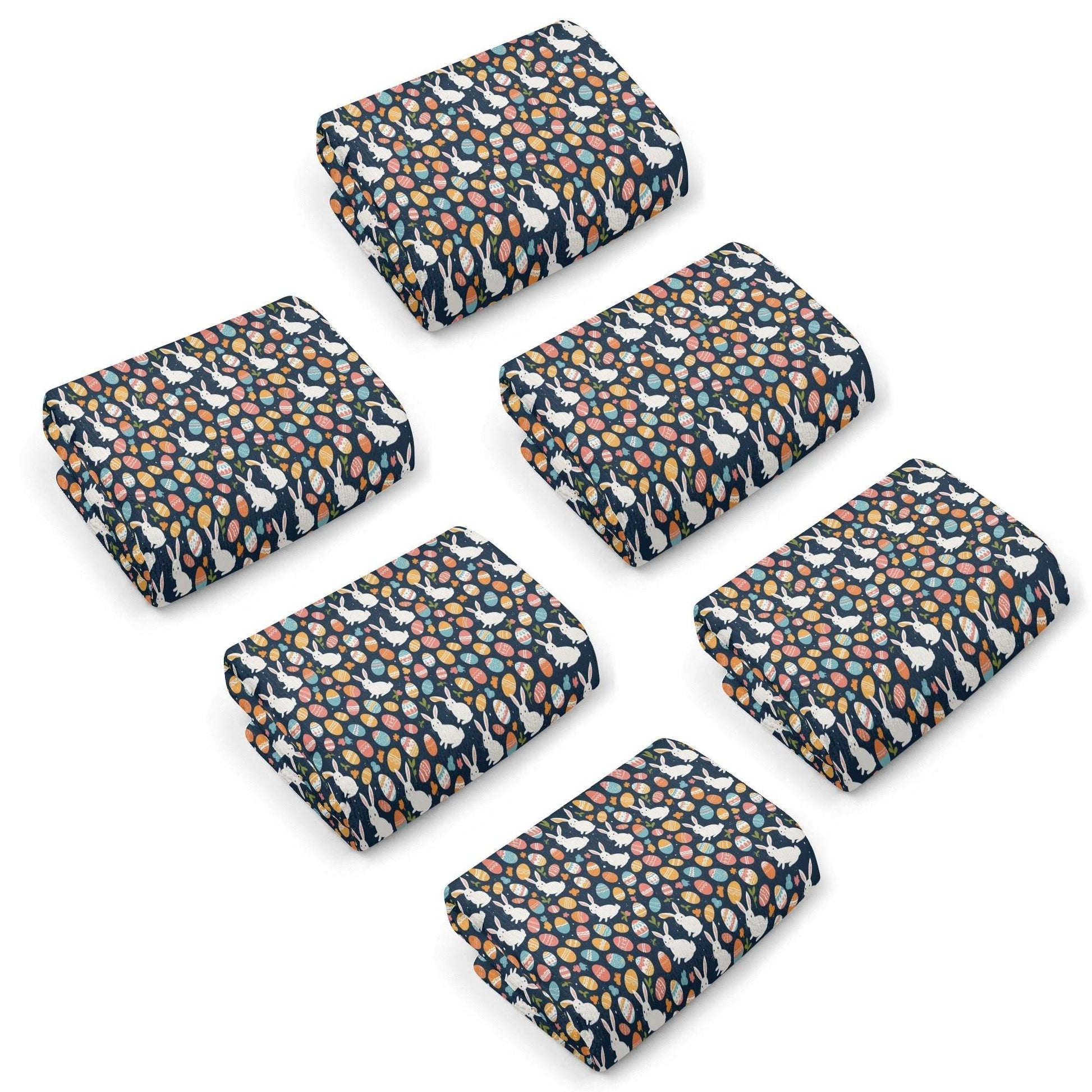 Bunny Egg Hand Towels (6 Pcs) - DeRose Seasonal