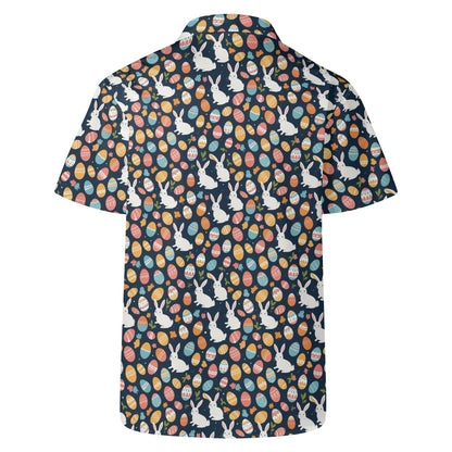 Bunny Eggs Men's Casual Hawaiian Shirt - DeRose Seasonal