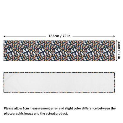 Bunny Eggs Polyester Table Runner - DeRose Seasonal