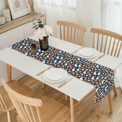 Bunny Eggs Polyester Table Runner - DeRose Seasonal