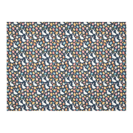 Bunny Eggs Polyester Tablecloth Polyester Tablecloth 70"x 52" DeRose Seasonal