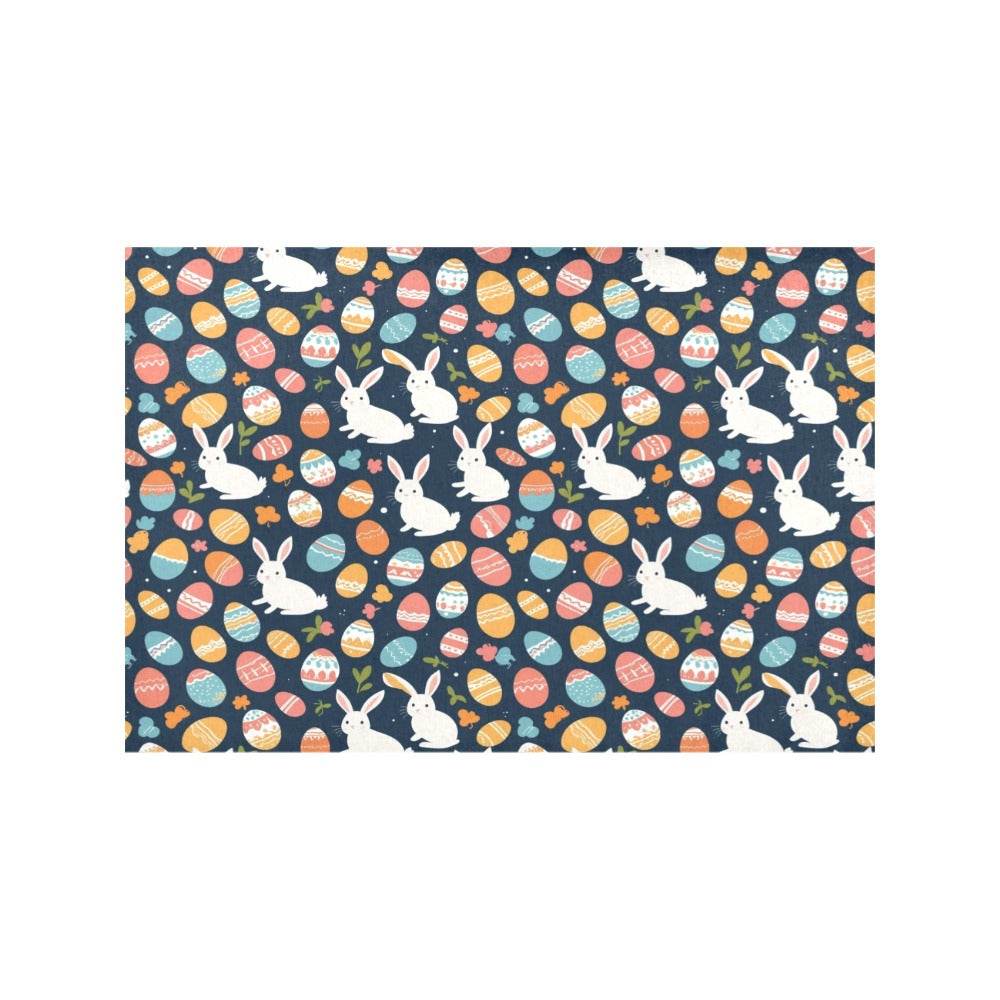Bunny Eggs Table Placemat (set of 6) Placemats 12" x 18" (Set of 6) DeRose Seasonal