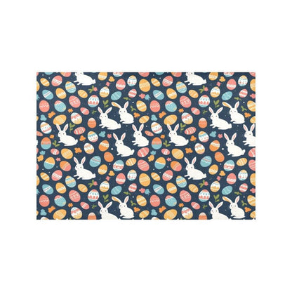 Bunny Eggs Table Placemat (set of 6) Placemats 12" x 18" (Set of 6) DeRose Seasonal