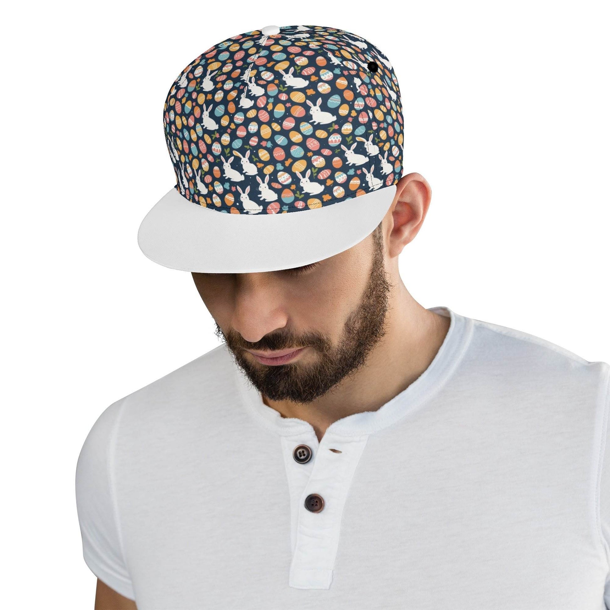 Bunny Eggs Unisex Classic Snapbacks - DeRose Seasonal