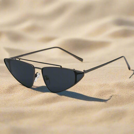 COHASSET - Women's Small Retro Vintage Cat Eye Sunglasses - DeRose Seasonal