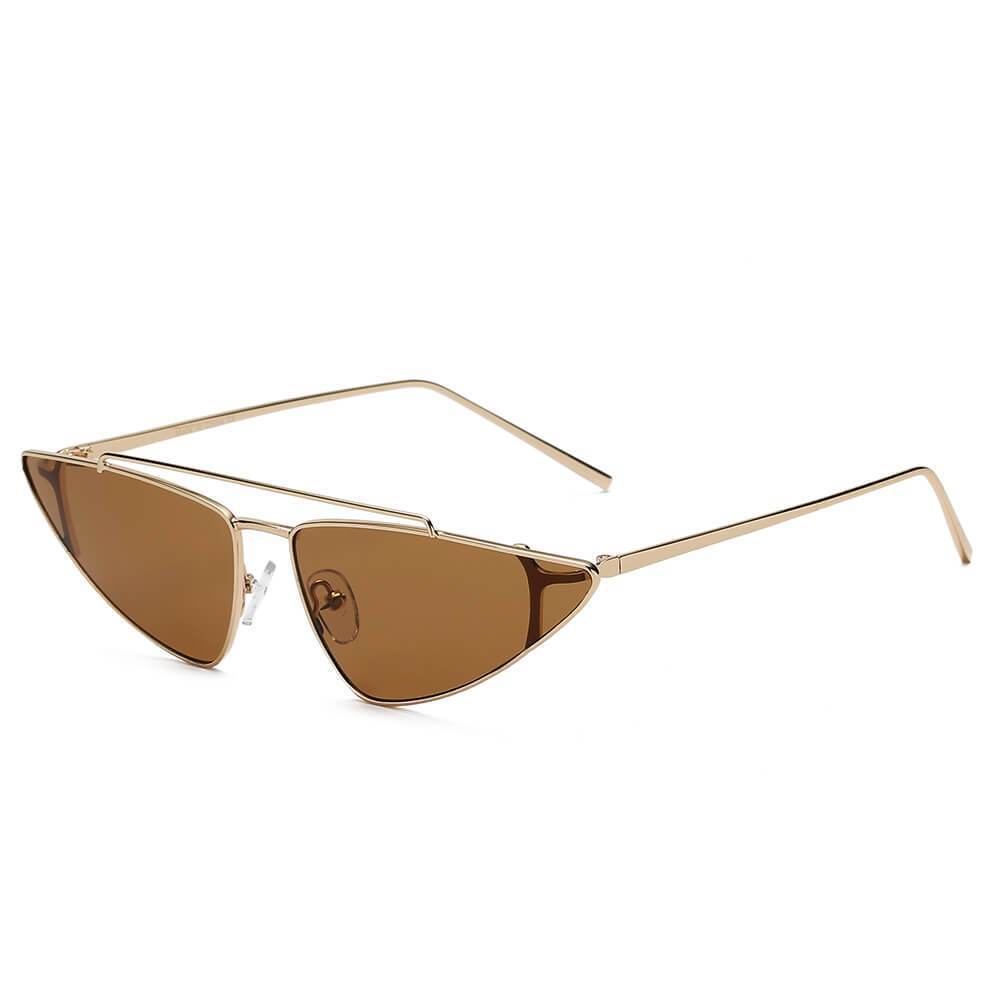 COHASSET - Women's Small Retro Vintage Cat Eye Sunglasses - DeRose Seasonal