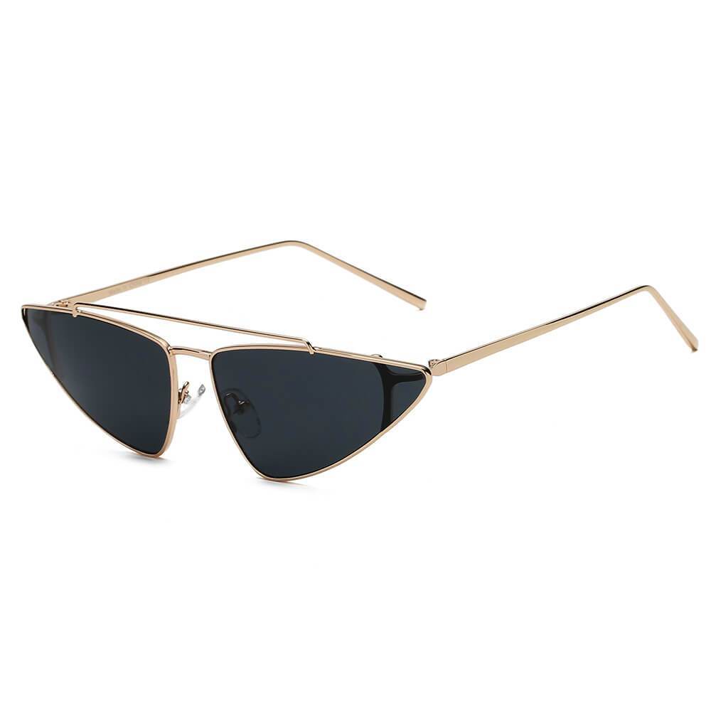 COHASSET - Women's Small Retro Vintage Cat Eye Sunglasses - DeRose Seasonal