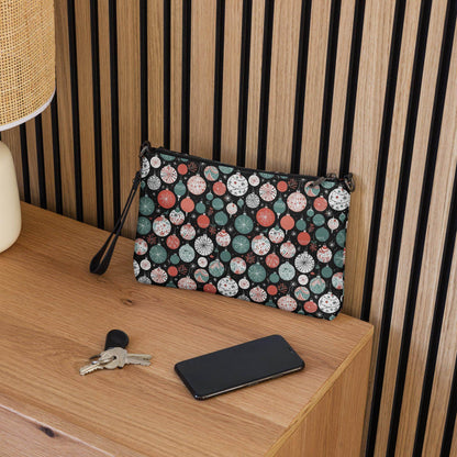 Colorful Ornaments Crossbody Faux Leather Purse - DeRose Seasonal
