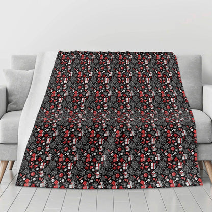Christmas Gift Flannel Breathable Blanket 4 Sizes - DeRose Seasonal