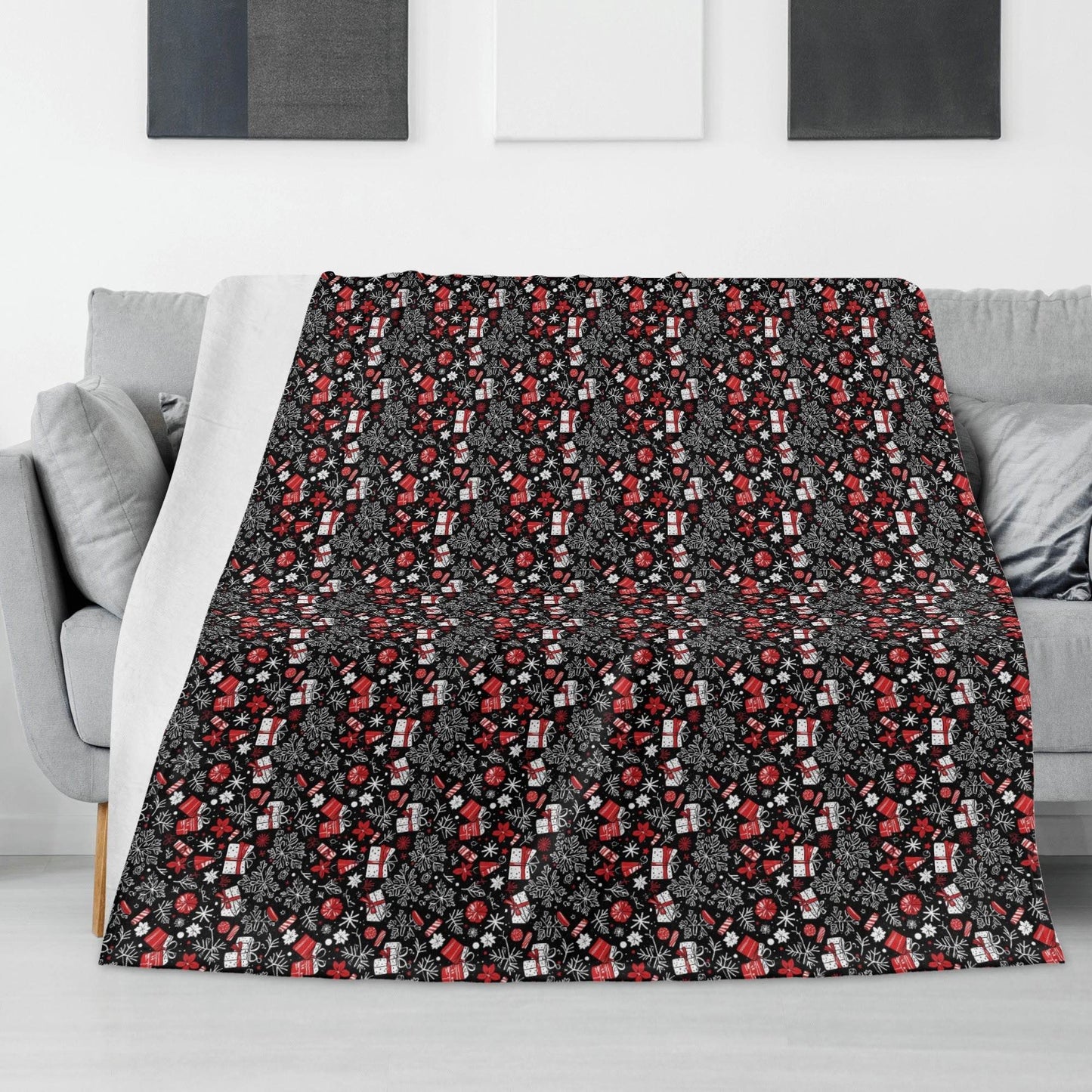 Christmas Gift Flannel Breathable Blanket 4 Sizes - DeRose Seasonal