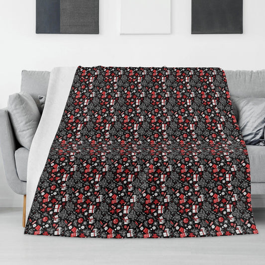 Christmas Gift Flannel Breathable Blanket 4 Sizes - DeRose Seasonal
