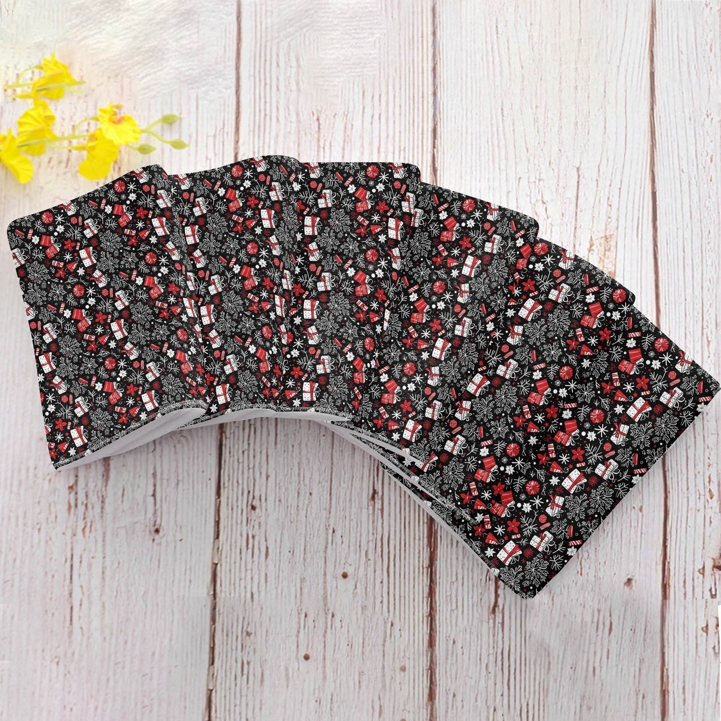 Christmas Gift Hand Towels (6 Pcs) - DeRose Seasonal