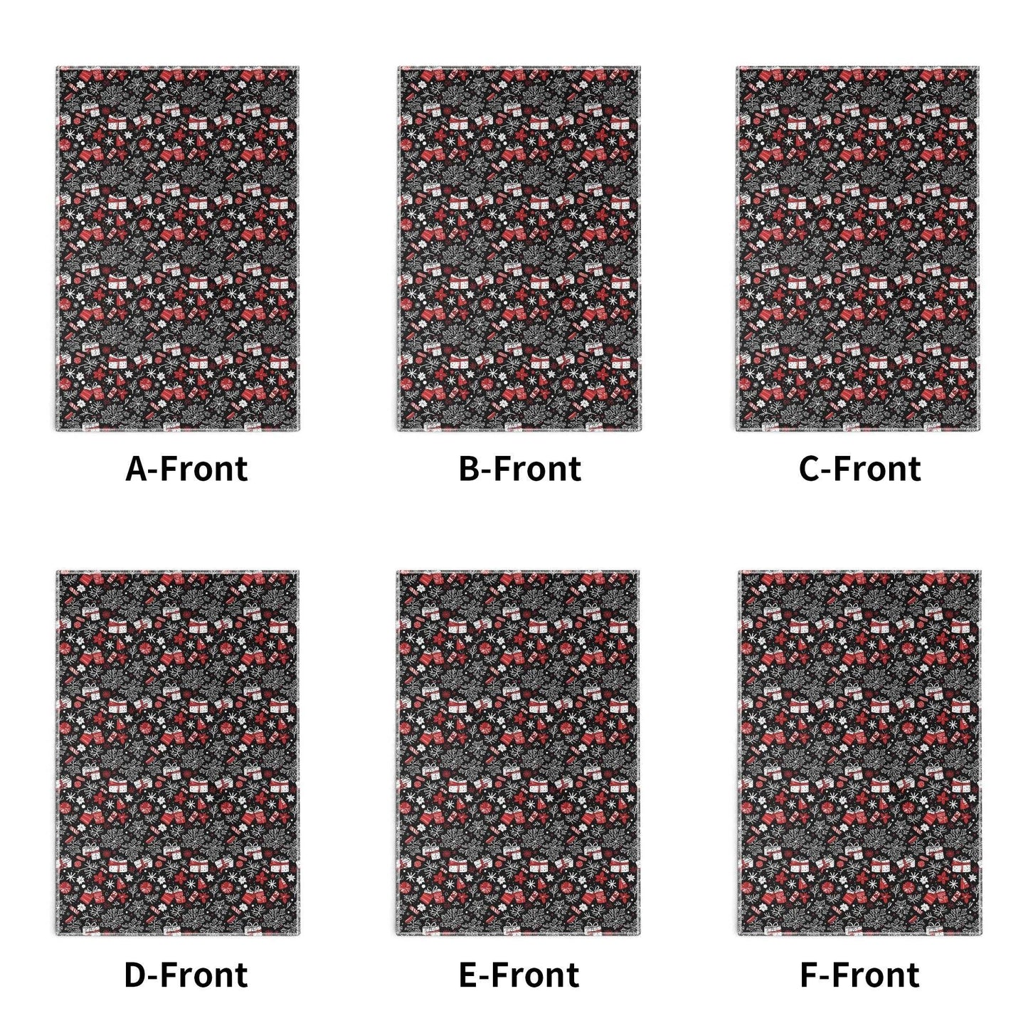 Christmas Gift Hand Towels (6 Pcs) - DeRose Seasonal