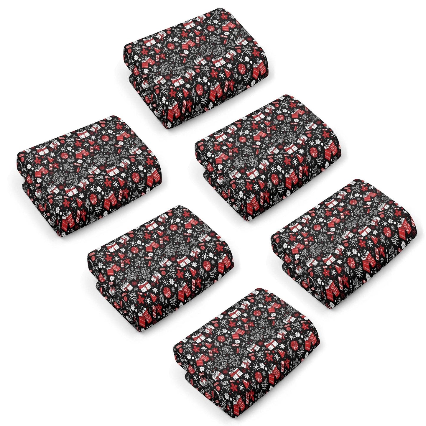 Christmas Gift Hand Towels (6 Pcs) - DeRose Seasonal