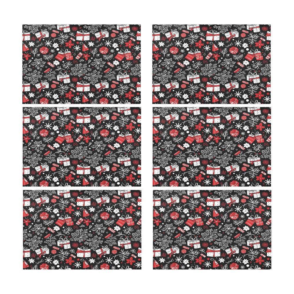 Christmas Gift Table Placemat (set of 6) - DeRose Seasonal