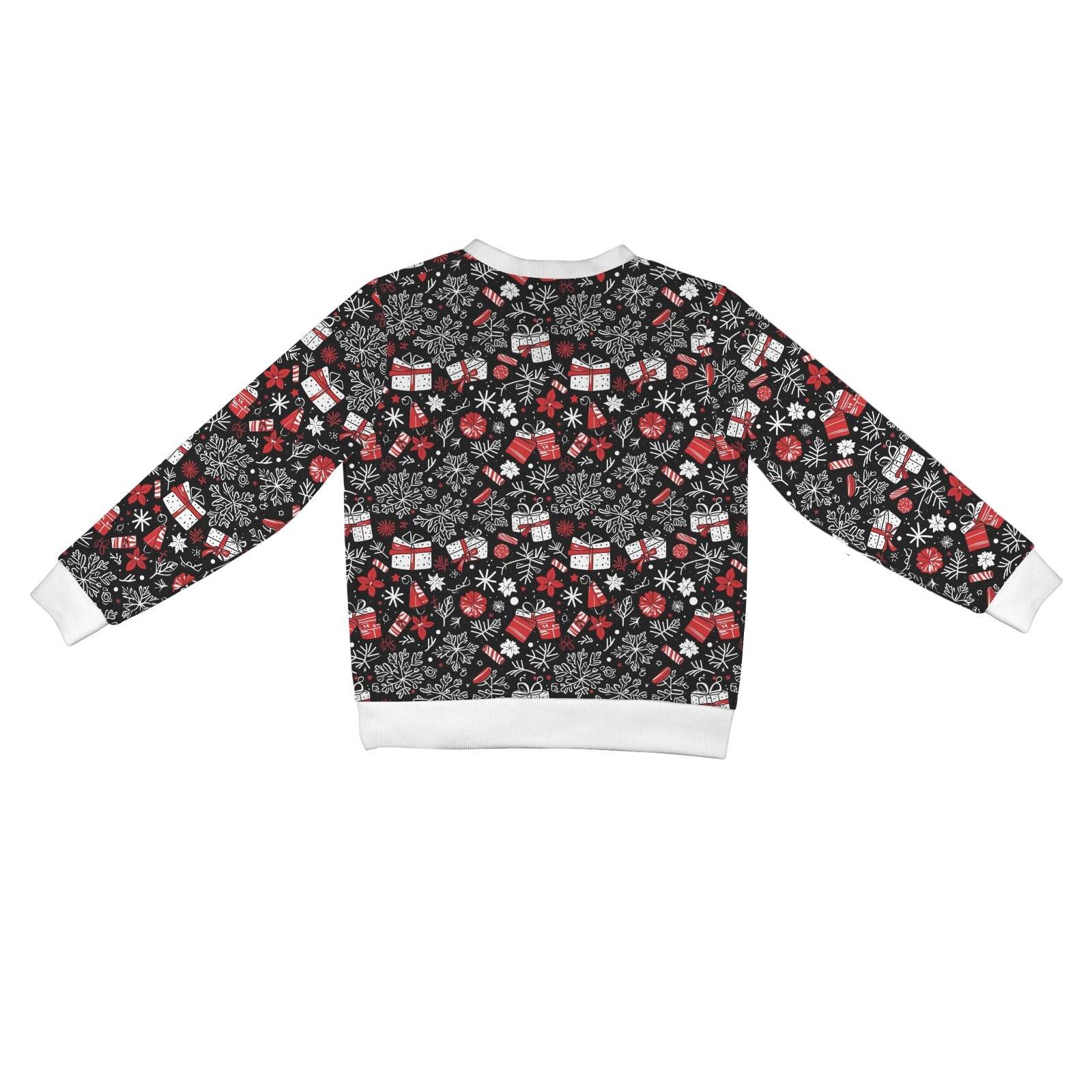 Christmas Gift Women's Cardigan Button Sweater Custom Women's Cardigan (Model H73) - DeRose Seasonal
