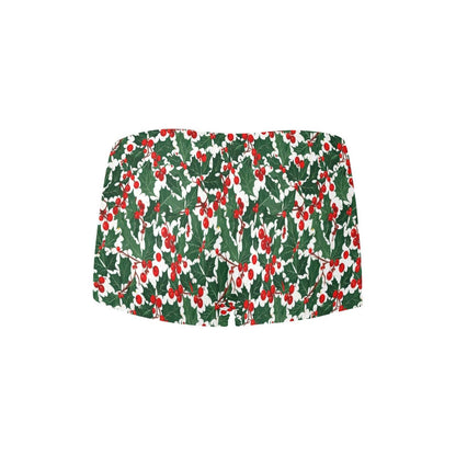 Christmas Holly Women's Underwear Shorts Women's Underwear Shorts - DeRose Seasonal