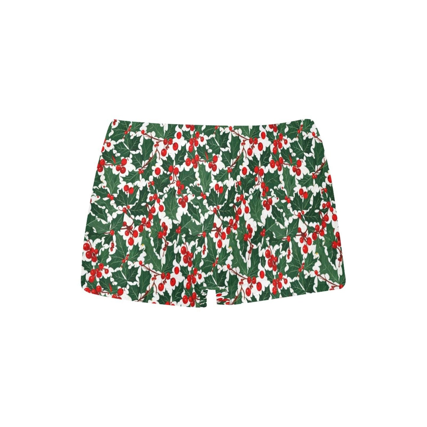 Christmas Holly Women's Underwear Shorts Women's Underwear Shorts - DeRose Seasonal