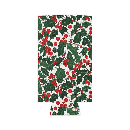 Christmas Holly Can Cooler BOGO 50% Off - DeRose Seasonal