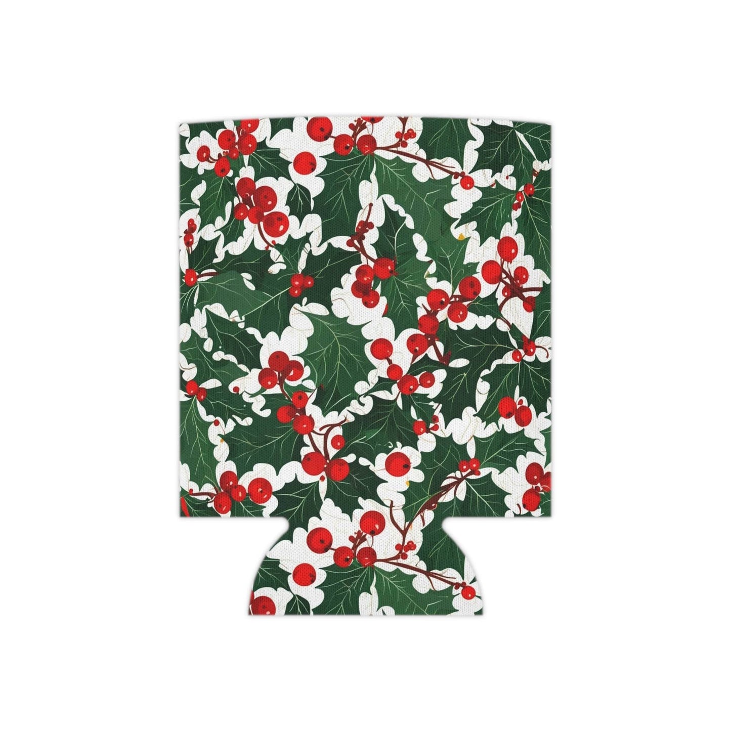 Christmas Holly Can Cooler BOGO 50% Off - DeRose Seasonal