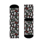 Christmas Tree Polyester Crew Socks 3 sizes - DeRose Seasonal