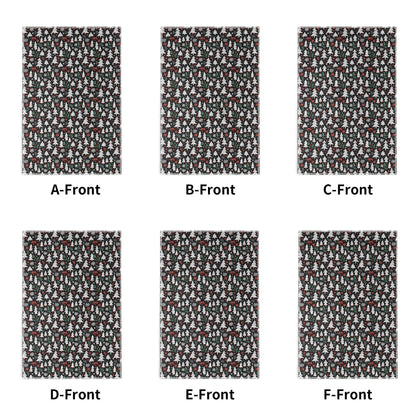 Christmas Tree Hand Towels (6 Pcs) - DeRose Seasonal