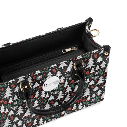 Christmas Tree Luxury Women Leather Handbag (3 sizes) - DeRose Seasonal