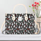 Christmas Tree Luxury Women Leather Handbag (3 sizes) - DeRose Seasonal