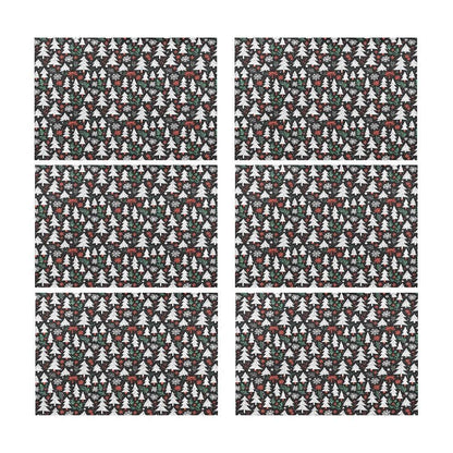 Christmas Tree Table Placemat (set of 6) - DeRose Seasonal