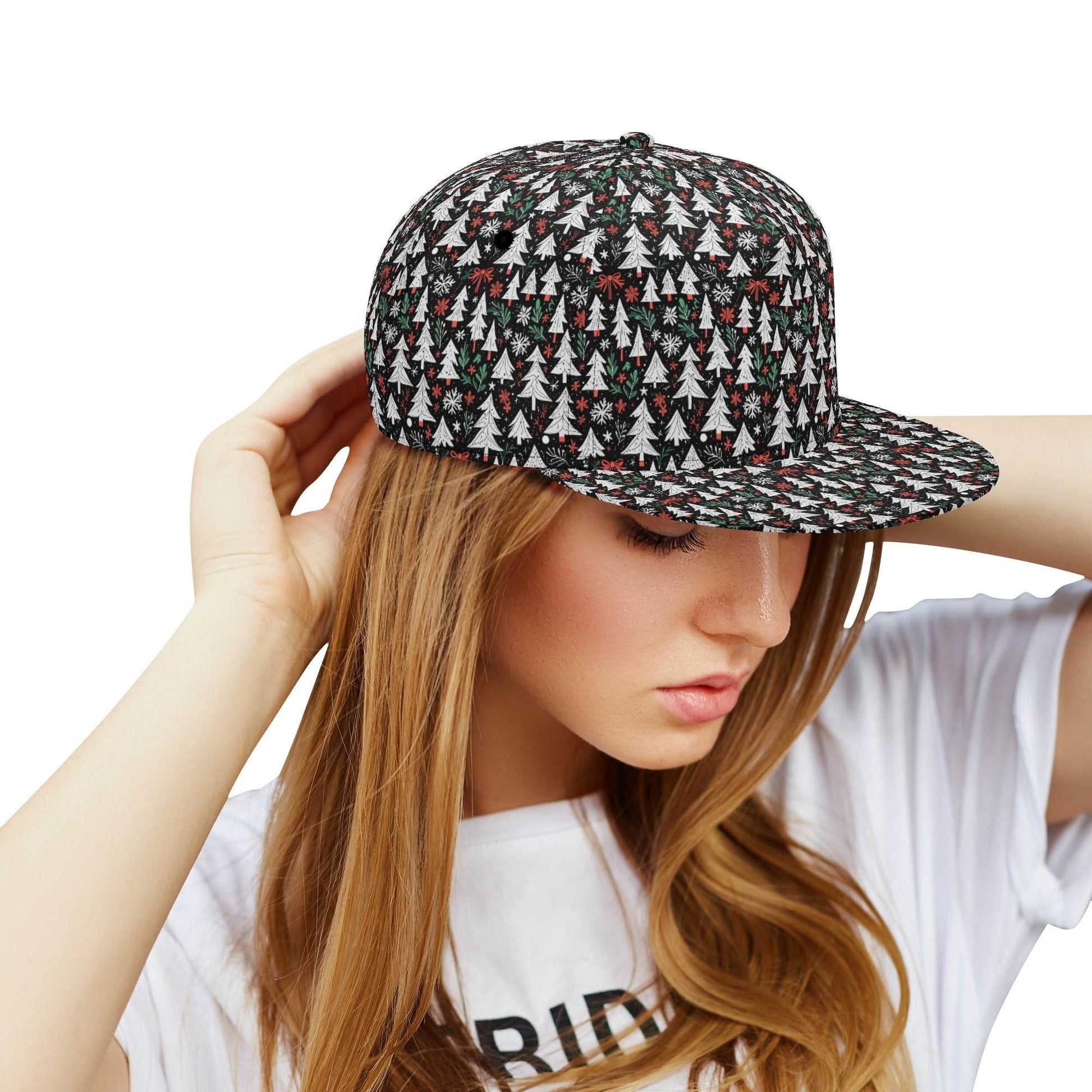 Christmas Tree Unisex Classic Snapbacks - DeRose Seasonal