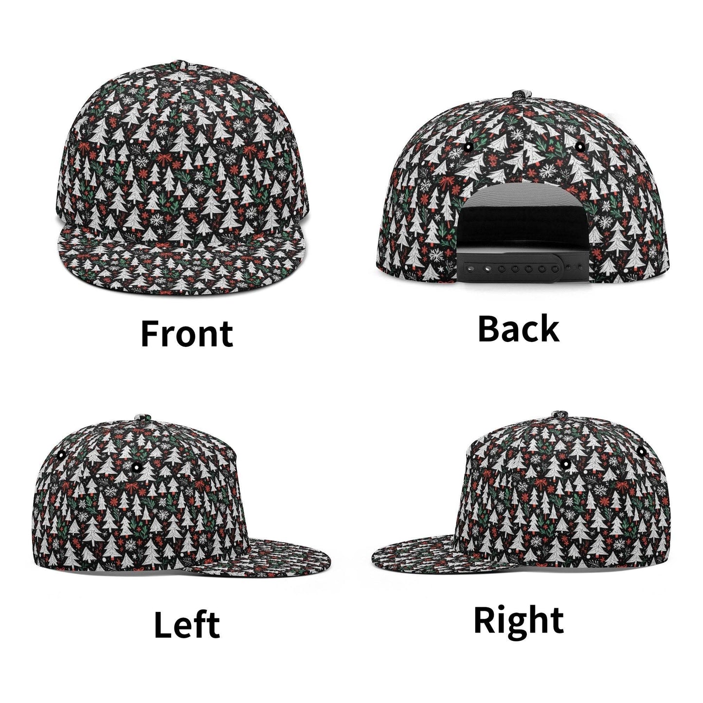 Christmas Tree Unisex Classic Snapbacks - DeRose Seasonal