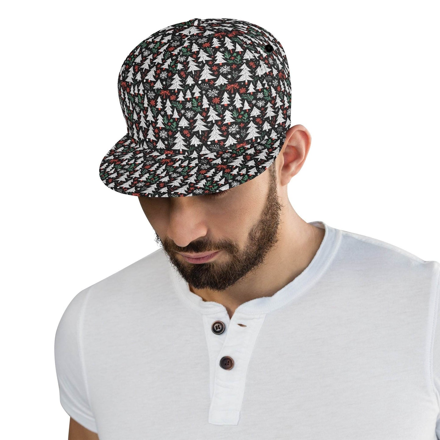 Christmas Tree Unisex Classic Snapbacks - DeRose Seasonal