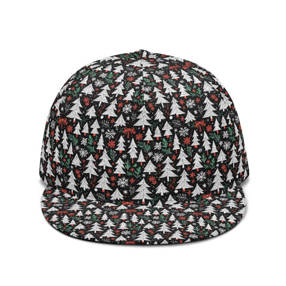 Christmas Tree Unisex Classic Snapbacks - DeRose Seasonal