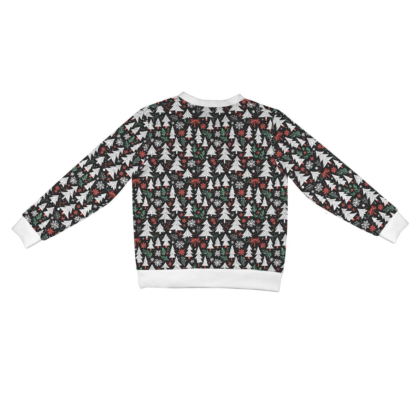 Christmas Tree Women's Cardigan Button Sweater Custom Women's Cardigan (Model H73) - DeRose Seasonal