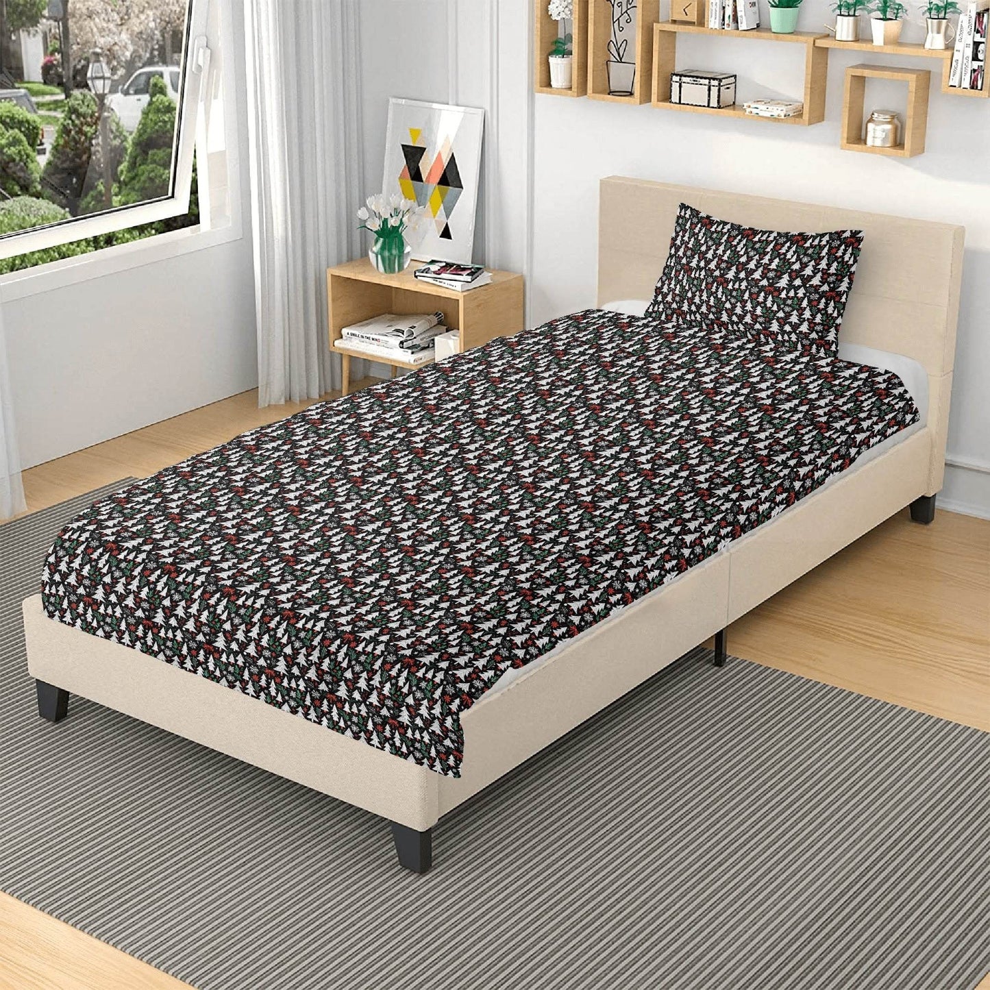 Christmas Trees 3 Pcs Beddings - DeRose Seasonal