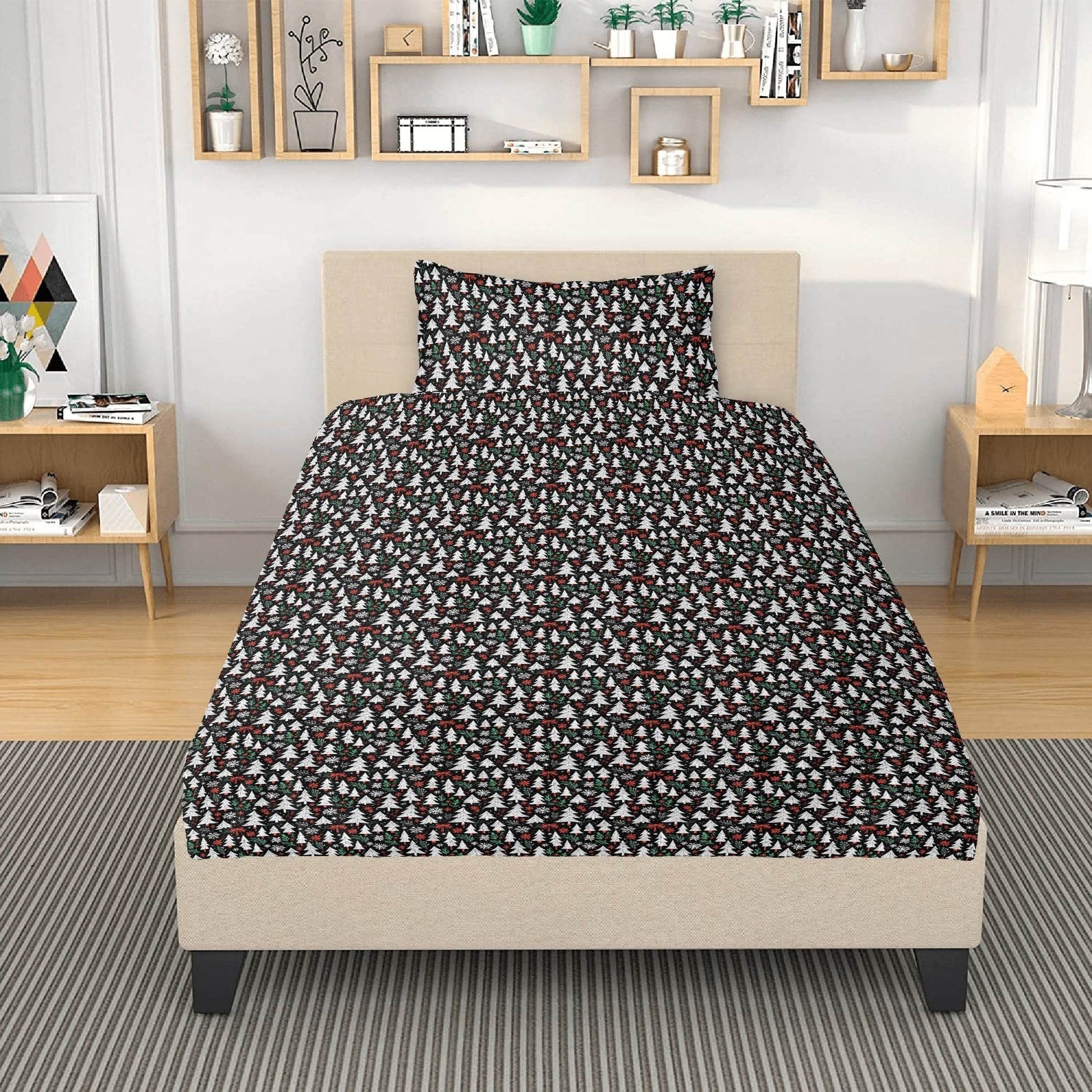 Christmas Trees 3 Pcs Beddings - DeRose Seasonal