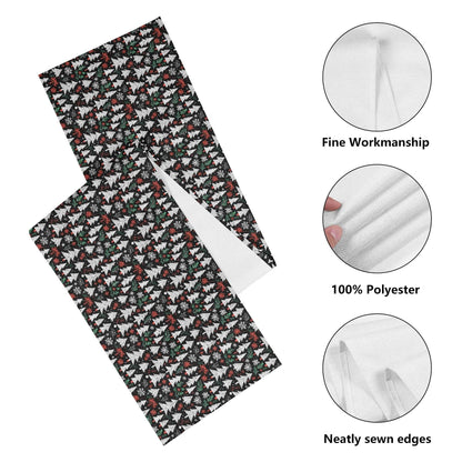 Christmas Trees Polyester Table Runner - DeRose Seasonal
