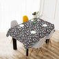 Christmas Trees Polyester Tablecloth Polyester Tablecloth 70"x 52" DeRose Seasonal