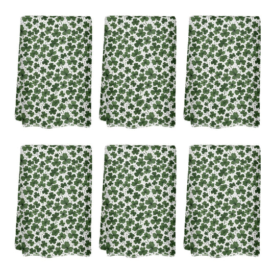 Clover Hand Towels (6 Pcs) - DeRose Seasonal