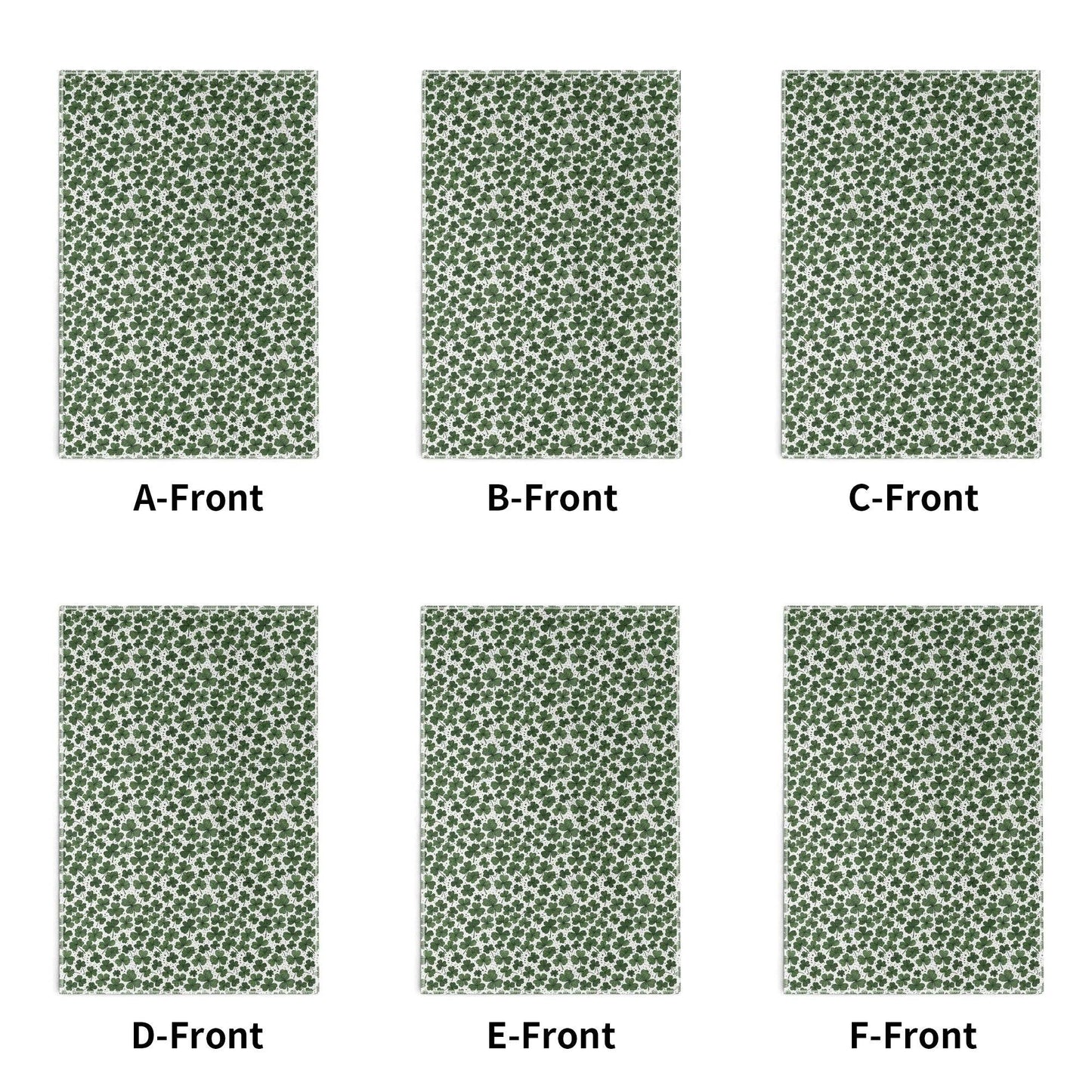 Clover Hand Towels (6 Pcs) - DeRose Seasonal